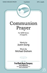 Communion Prayer SATB choral sheet music cover